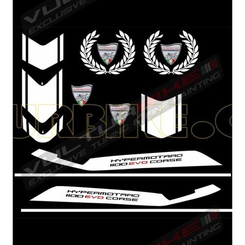 Kit Adesivi EVO - Ducati Hypermotard 796/1100