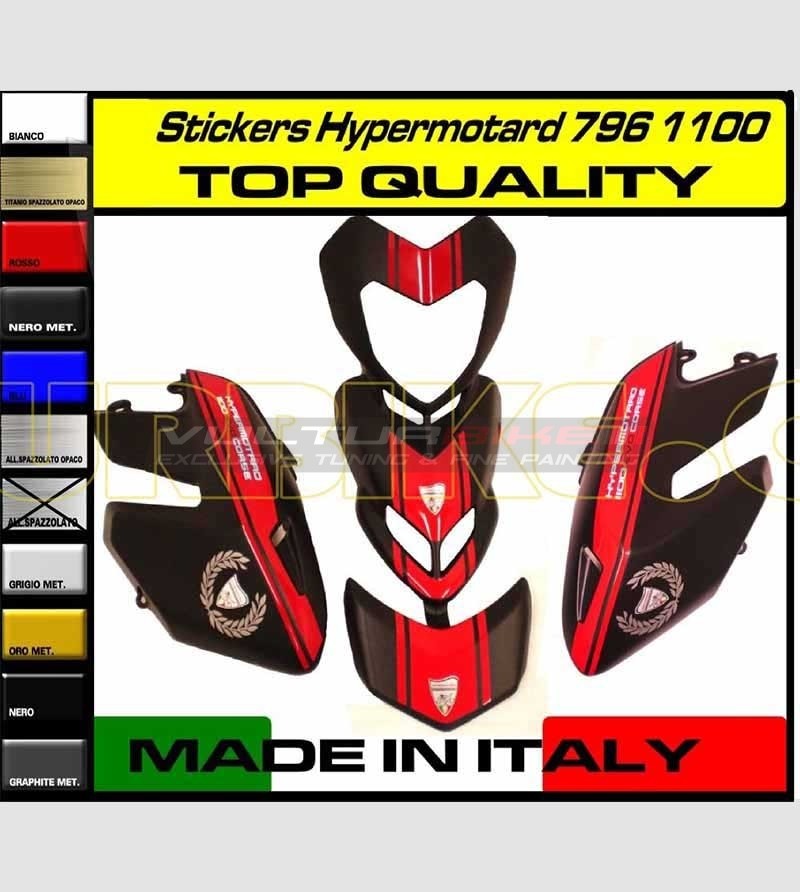 Evo Sticker Kit - Ducati Hypermotard 796/1100