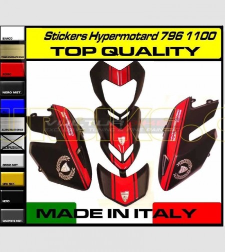 Stickers' kit EVO - Ducati Hypermotard 796/1100