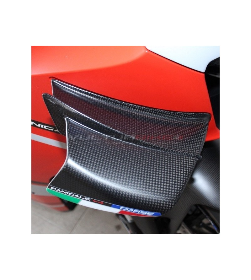 Carbon aerodynamic fins - Ducati Panigale V4R / V4 2020
