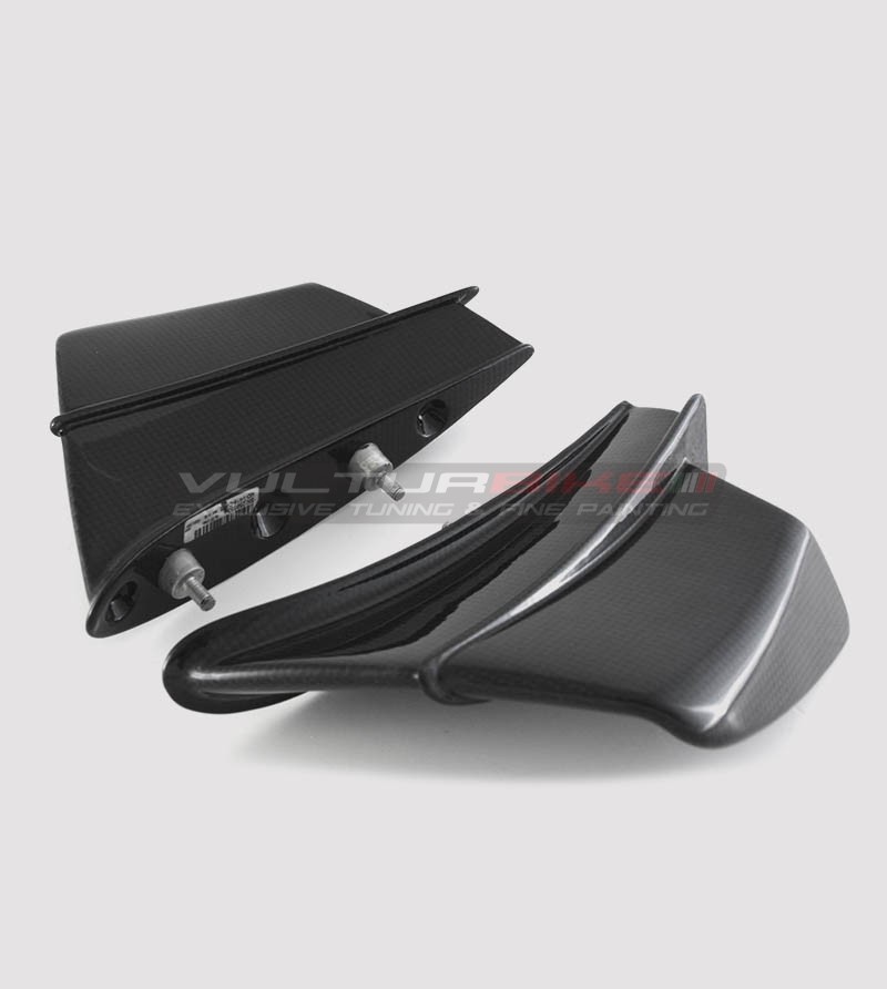 Aerodynamic carbon fins - Ducati Panigale V4R / V4 2020