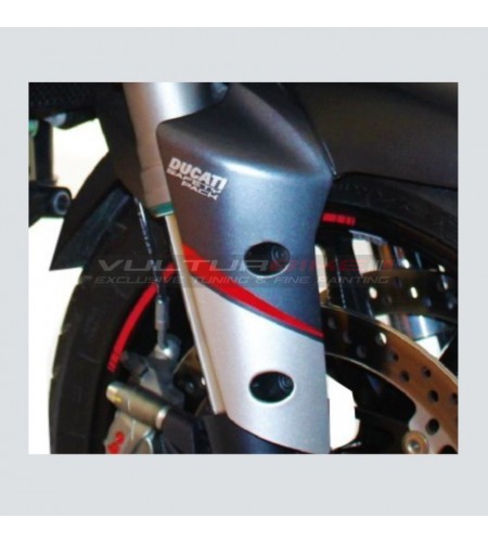 Pegatinas guardabarros - Ducati Multistrada 1200 / 1260 / 950 / V4 / ENDURO / Rally