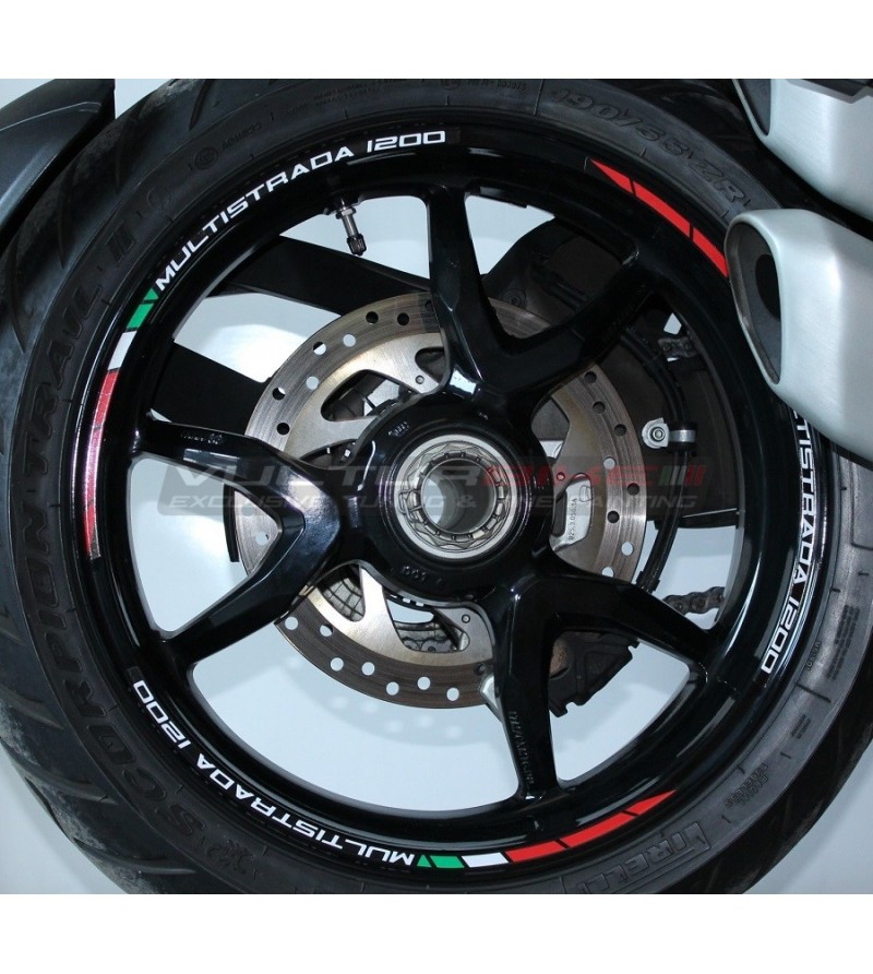 Aufkleber Profil Kit für Räder - Ducati Multistrada 1200 / 1200 S / 1260 / 1260 S