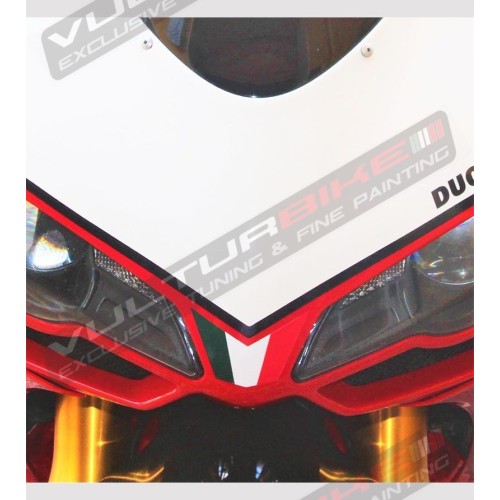 Flag stickers for front fairing - Ducati 848 1098 1198