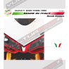 Autocollant drapeau bulle - Ducati 848 1098 1198