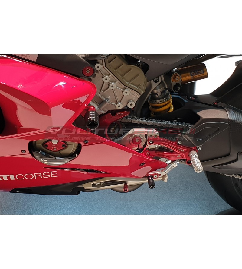 Coloured peg for side stand - Ducati Panigale V4 / V4S / V4R