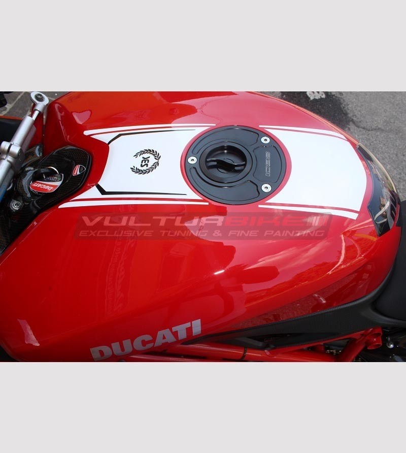 Stickers Kit for Tail Windshield and Tank - Ducati 848/1098/1198/S/R/SP/EVO