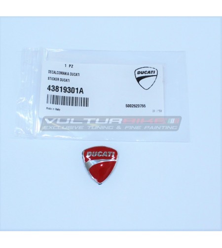 Original Ducati shield sticker red - Ducati Multistrada 950 / 1200 / 1260