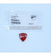 Original rote Schild Aufkleber - Ducati Multistrada 950 / 1200 / 1260 