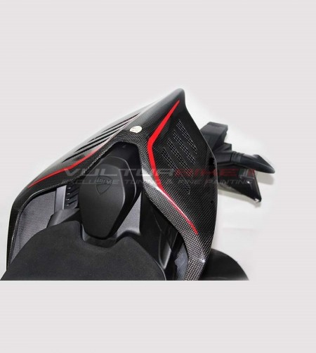 Queue en carbone foncé - Ducati Panigale V2 2020 / Streetfighter V4 / V2