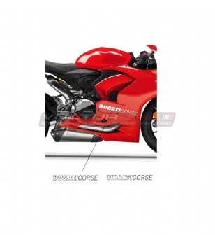 2 Ducati Corse stickers various sizes - All Ducati models