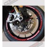 Kit profilés adhésifs personnalisés Superbike roues universelles