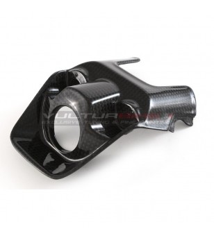 Carbon key lock cover - Ducati Supersport 939-950