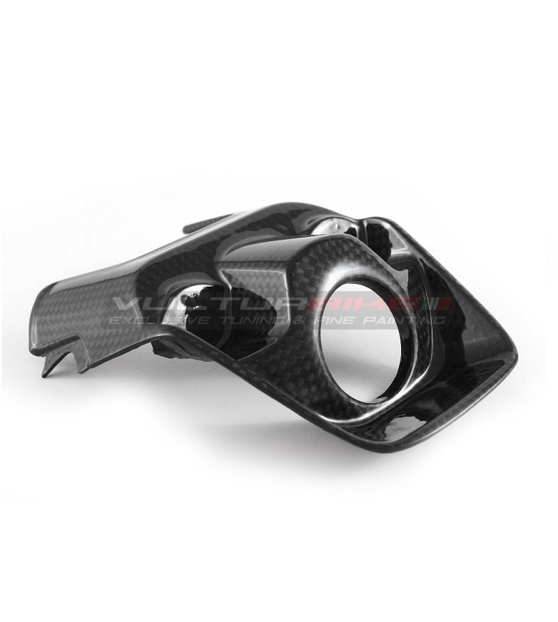 Carbon Key Block Cover - Ducati Supersport 939-950