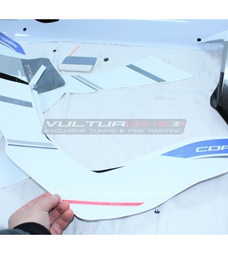 Kit de pegatinas completo S Corse diseño - Ducati Multistrada 1260 Pikes Peak 