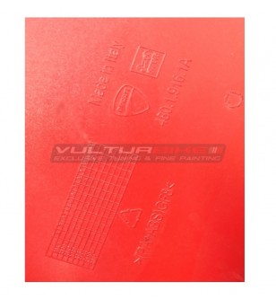 Demi-boîtes inférieures rouges - Ducati Panigale V4 / V4S / V4R