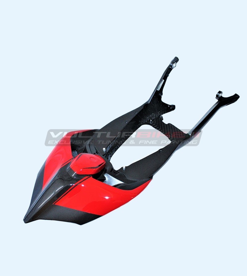 Monocoque carbon hump mixed design - Ducati Panigale V4 2018/2023