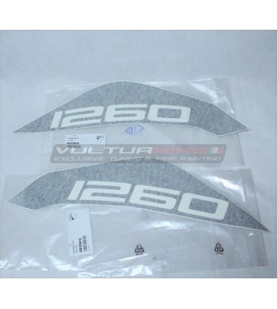 Pair of ORIGINAL tank decals - Ducati Multistrada 1260 ENDURO