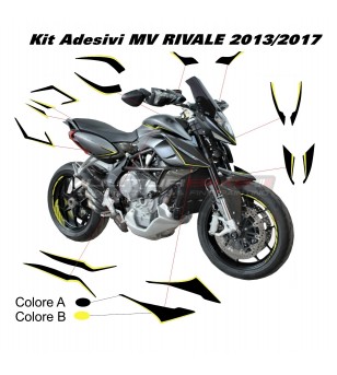 Kit adesivi completo - MV RIVALE 2013/2017