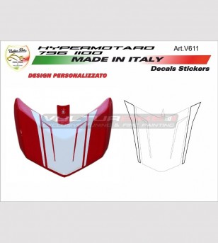 Ducati spoiler décalque Hypermotard 796/1100