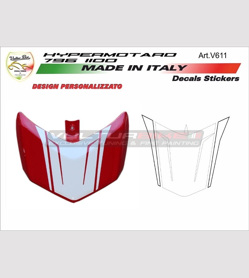 Calcomanía de spoiler Ducati Hypermotard 796/1100