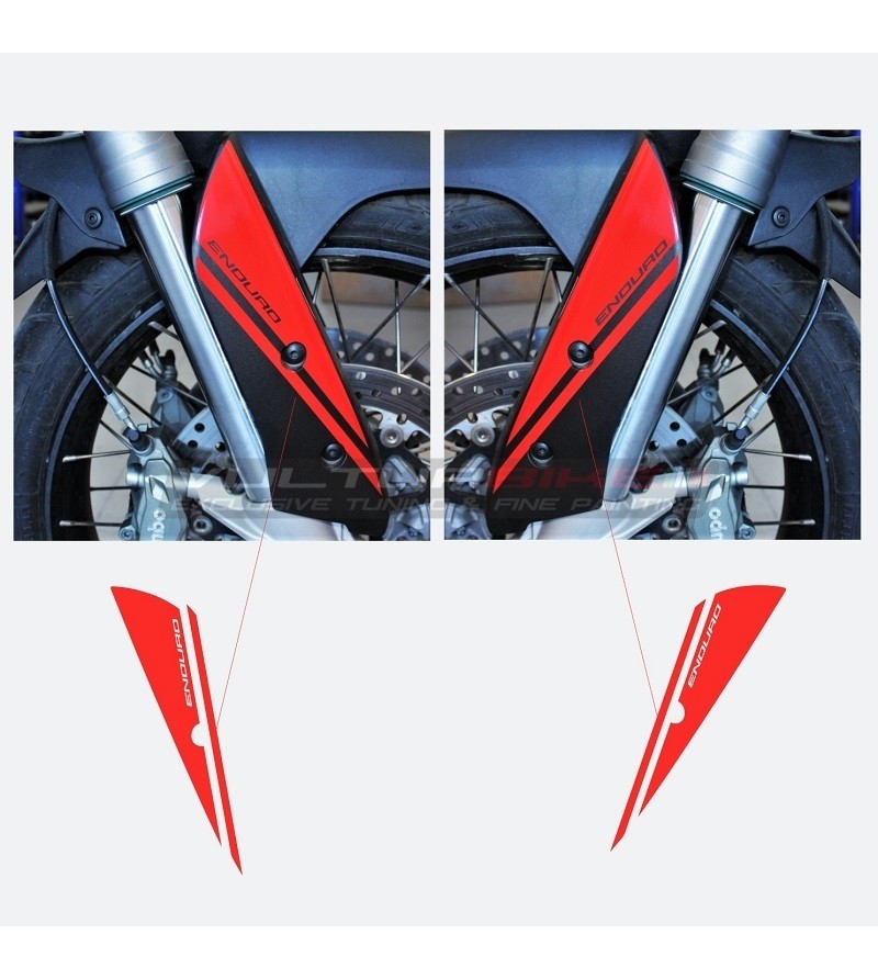 Mudguard stickers - Ducati Multistrada ENDURO 1200 / 1260