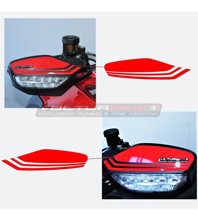 Handguards stickers - Ducati Multistrada / Hypermotard 950