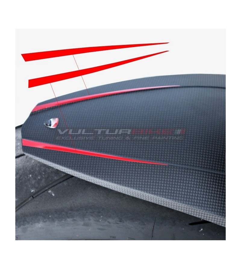 Pegatinas del guardabarros trasero - Ducati Panigale V4 / V2 2020 / Streetfighter V4