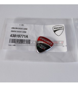 ORIGINAL Ducati racing shield in relief - Ducati Multistrada / Panigale V4 / V2