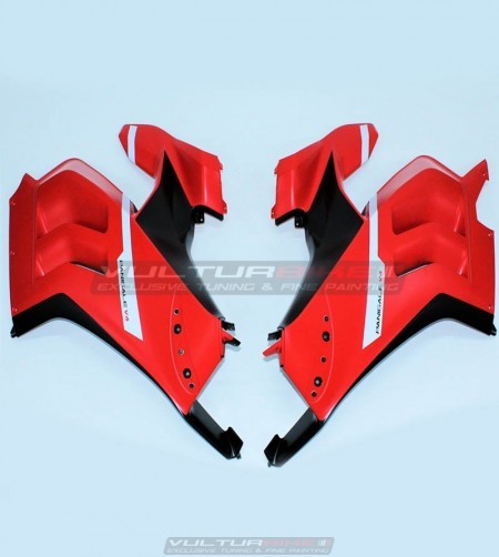 Conjunto de carenados ORIGINAL rojo satinado - Ducati Panigale V4R / V4 2020 /21 / V4 2018/19 