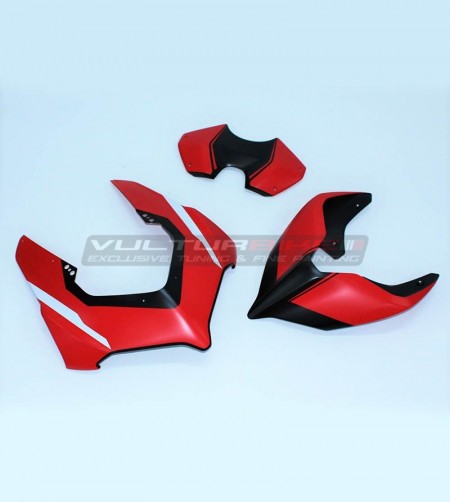 Set carene ORIGINALI rosso satinato - Ducati Panigale V4R / V4 2020 /21 / V4 2018/19 