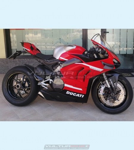 Conjunto de carenados ORIGINAL rojo satinado - Ducati Panigale V4R / V4 2020 /21 / V4 2018/19 
