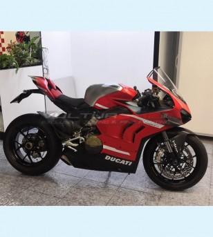 Juego de carenado rojo satinado original - Ducati Panigale V4R / V4 2020 / V4 2018/19