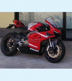 Juego de carenado rojo satinado original - Ducati Panigale V4R / V4 2020 / V4 2018/19