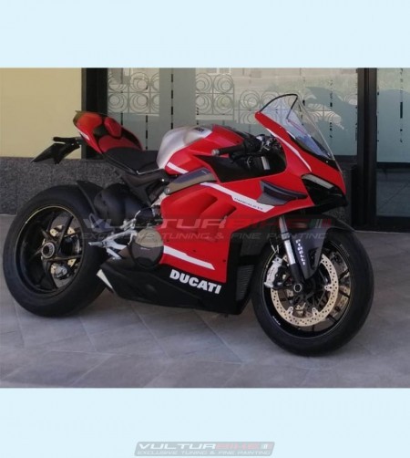 Conjunto de carenados ORIGINAL rojo satinado - Ducati Panigale V4R / V4 2020 /21 / V4 2018/19 