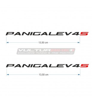 Autocollants carénages panneaux latéraux - Ducati Panigale V4S