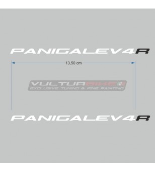 Autocollants carénages panneaux latéraux - Ducati Panigale V4R