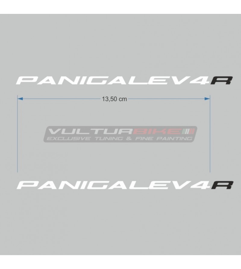 Autocollants carénages panneaux latéraux - Ducati Panigale V4R