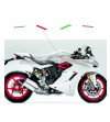 Verharzte Flaggen für Seiten - Ducati Supersport 939