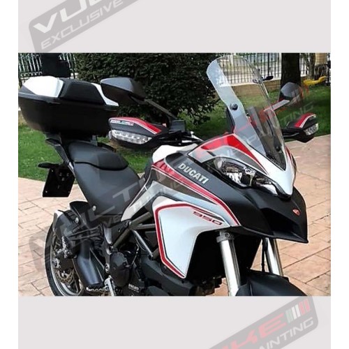 Graphit-Rosso Klebesatz für Ducati multistrada 950 - 1200 DVT