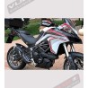 Kit adesivi Graphite-Rosso per Ducati multistrada 950 - 1200 DVT