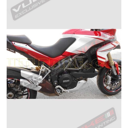 Pikes-Peak Tricolor Pegatinas - Ducati Multistrada 1200