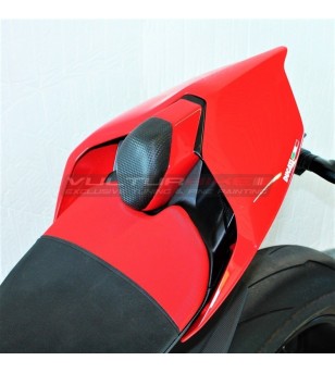 Extended seat pad red black- Ducati Panigale V4 2018-2020 / V2 2020 / Streetfighter V4