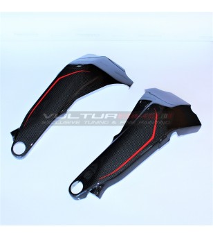 Cover telaio in carbonio design personalizzato - Ducati Panigale V4R / V4 2018 - 2022