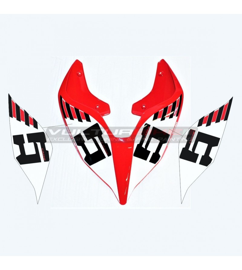 Stickers number 5 for single-seat tail - Ducati Streetfighter V2 V4 / V4S