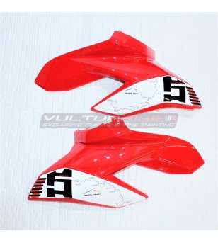 Side fairings stickers Pikes Peak "Route" - Ducati Streetfighter V4 / V4S