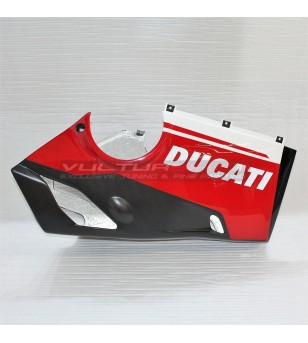 Carbon lower tank for Akrapovic exhaust - Ducati Panigale V4 Speciale