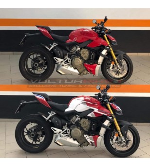 Kit adesivi completo design S CORSE - Ducati Streetfighter V4