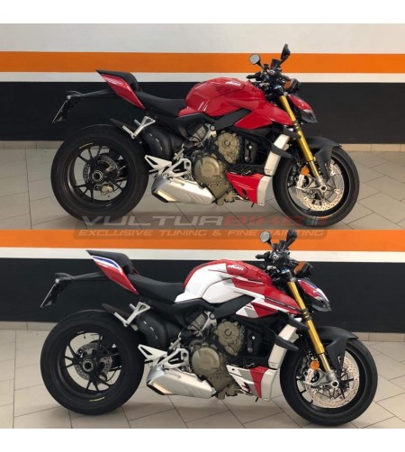 Kit completo de pegatinas diseño S CORSE - Ducati Streetfighter V4 2020 / 2022 