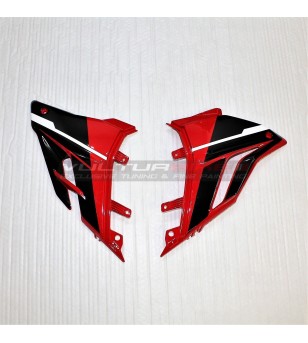 Stickers' kit black custom design - Ducati Streetfighter V4 / V4S